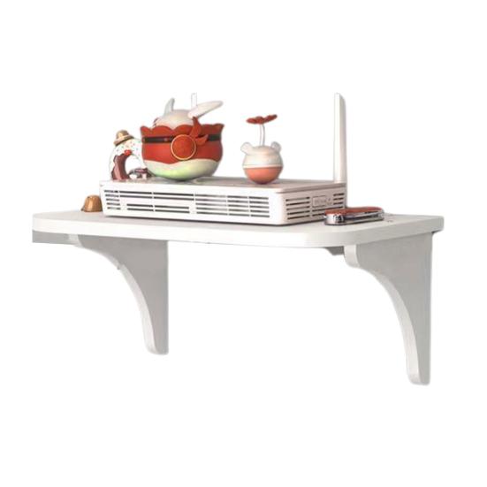 Настенная полка, маршрутизатор, органайзер для удлинителя, двухслойная конструкция, прочная несущая способность, простая установка, плавающая стойка, настенный держатель