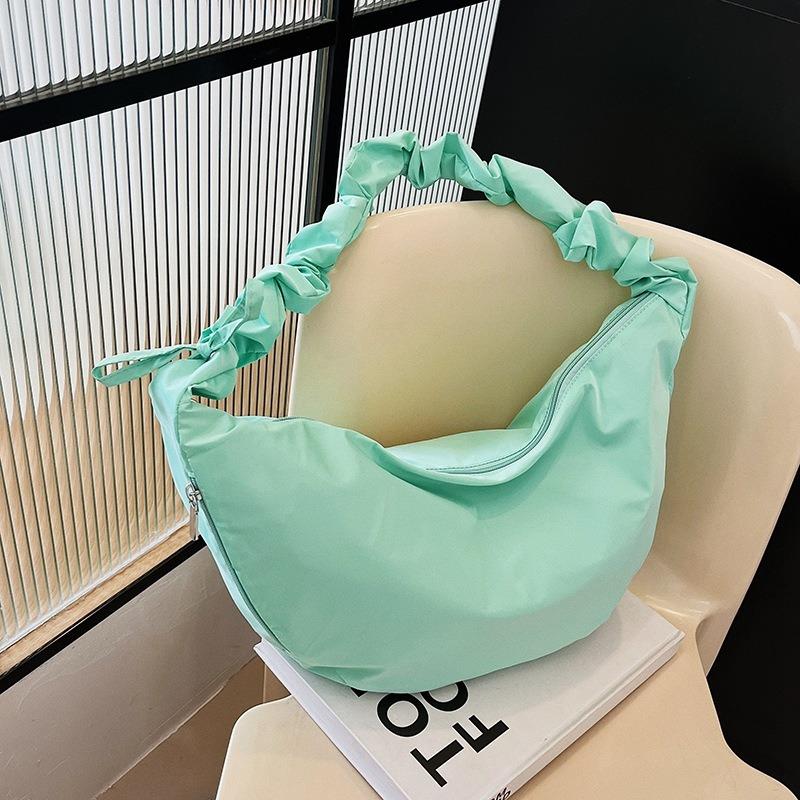 Модные женские сумки с высокой стоимостью, повседневные, плиссированные, новые, нишевые, универсальные, через плечо, кроссбоди, сумки-пельмени