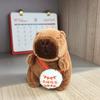 10-13cm Capybara Keychain Multicolor Keychain Doll Kawaii Bag Hanging  Birthday Gift