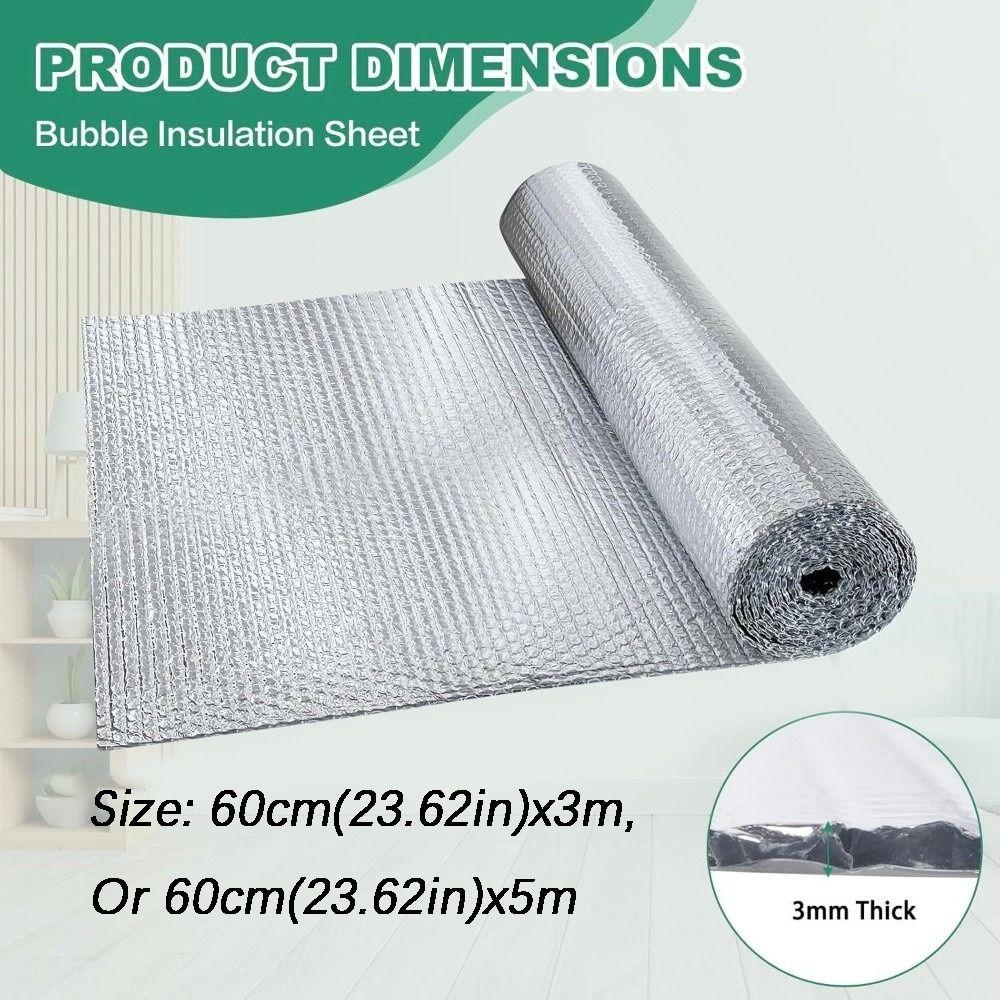 Reflective Film Radiator Heat Reflector Double Sided Heat Reflective Film  Home Heating
