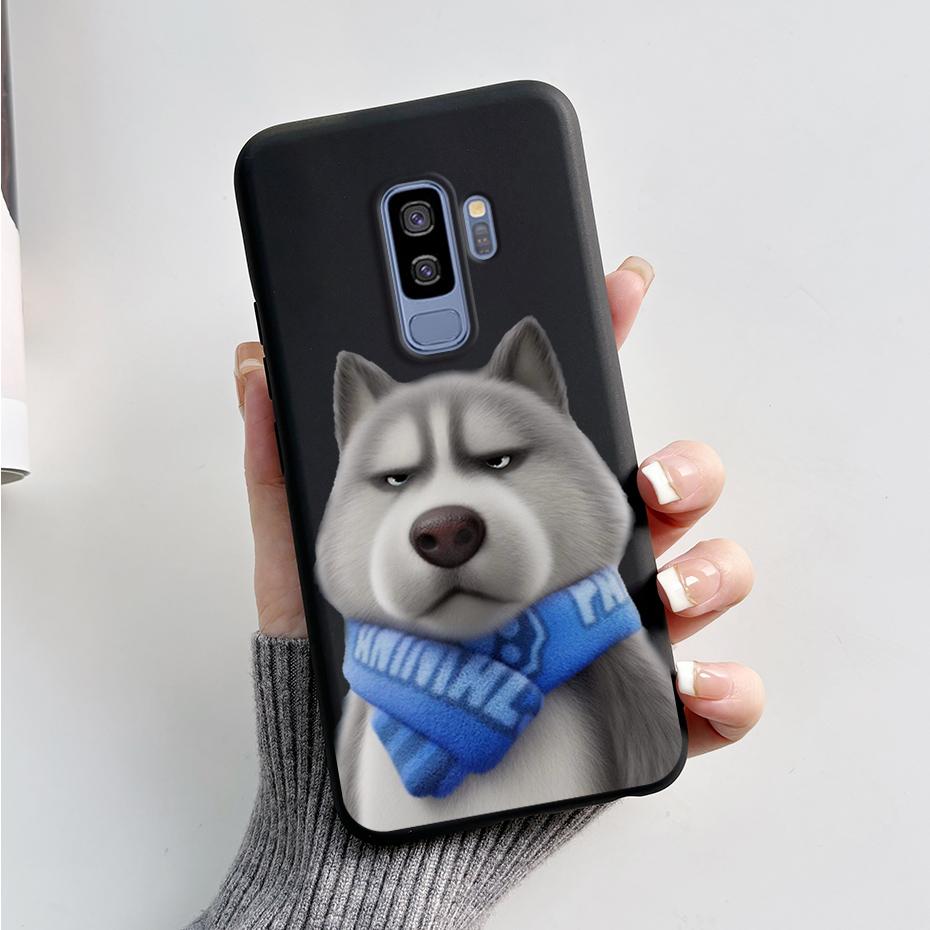 Силиконовая задняя крышка для Coque Samsung Galaxy S9 Plus Милый кролик панда Защитный мягкий чехол для телефона SamsungS9 S9Plus Funda Capas