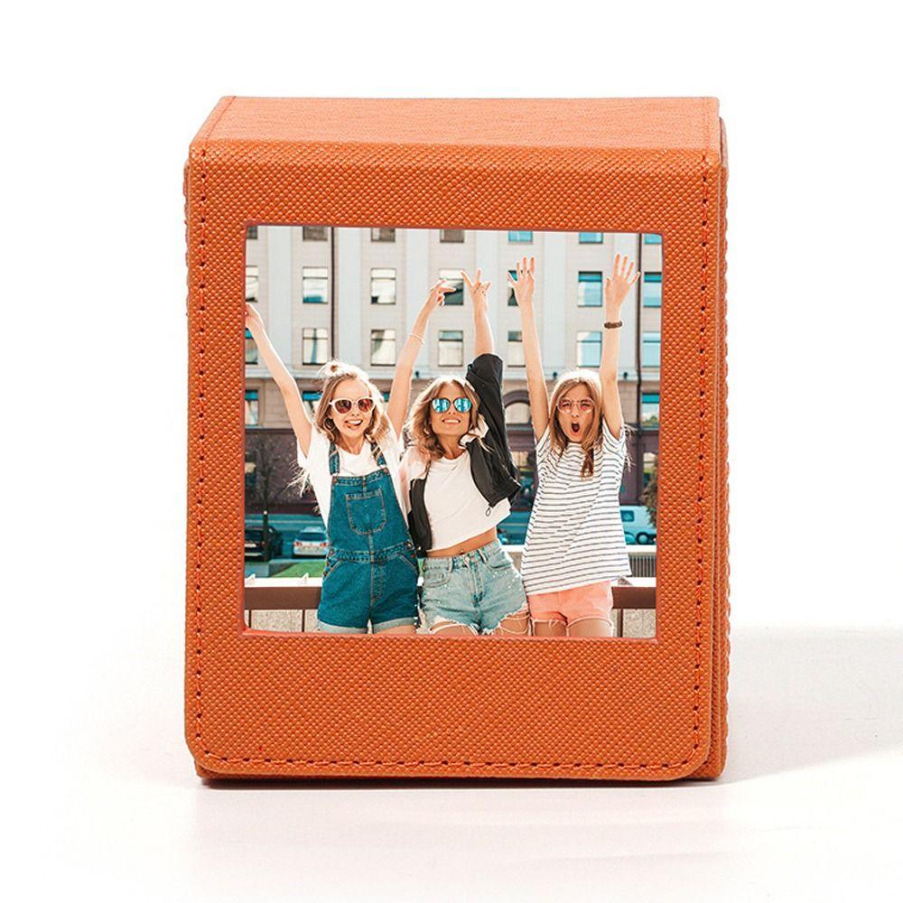 Large Capacity Photograph Case Instant Camera Card Holder for Polaroid/Fujifilm Instax SQ