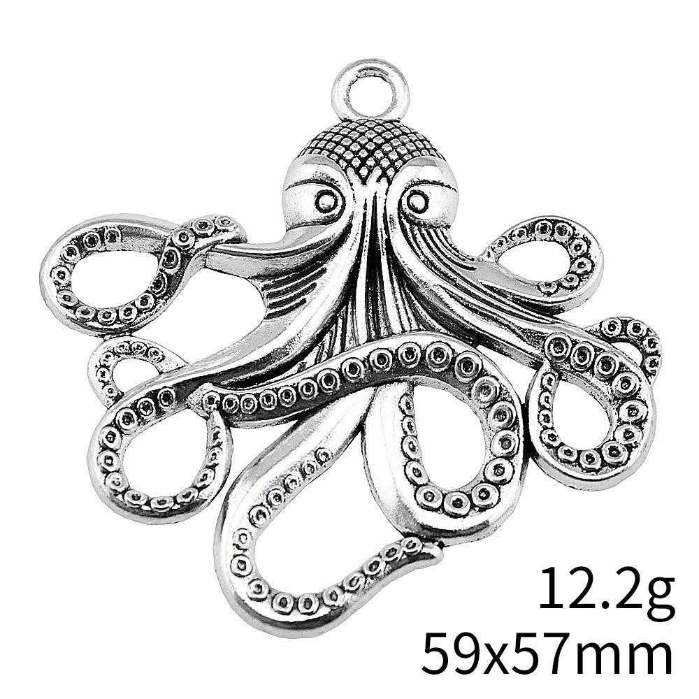 Wedding Anniversary Charms Bulk Octopus Seahorse Crab Shrimp Charms Pendant Cheapest Items Pendants For Bracelets