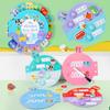 Children's English Early Education Thinking Enlightenment Quiet Paste Book Toys Educational Toys Baby Alphabet Quiet Book Play