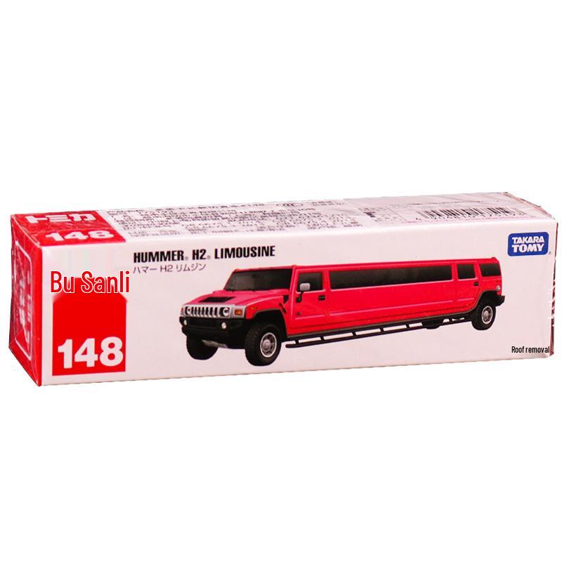 Томика Нет. 121-150 Длинная легкосплавная модель автомобиля: Пожарный кран Мерседес