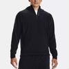 Under Armour Rush Fleece Hooded Zip-Up Training Jacket Мужская верхняя одежда Черный 1366177-001