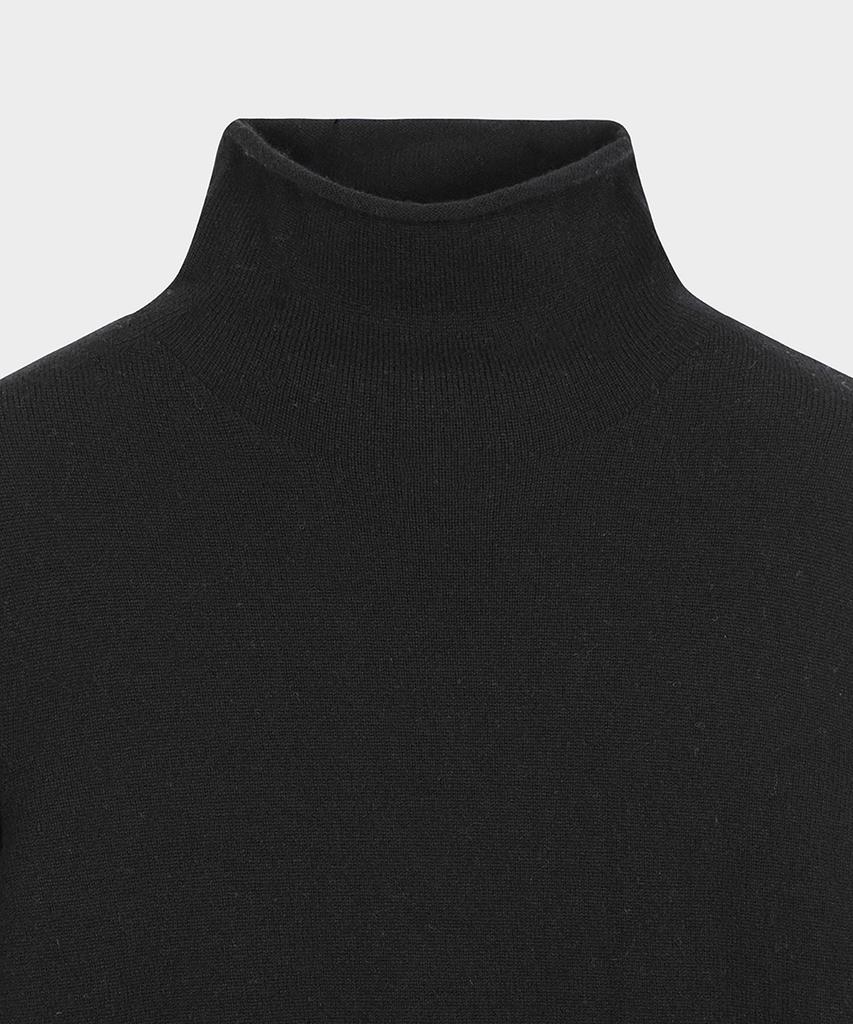 BROOKS BROTHERS [Women'S] Wool Cashmere Turtleneck Sweater (Black) (Bbwuwb0002Uef)