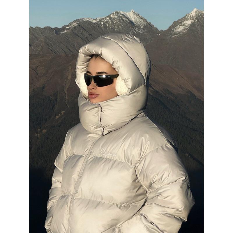 Tooxika Parker Cotton Jacket Women's Winter Warm Versatile Loose Cotton Jacket Thickened Coat