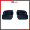 Tow Bar Eye Cover for Dacia Duster for Renault Duster 2 Pieces Black-Gray Towing Eye Cover 620724861R 620721430R 511809831R