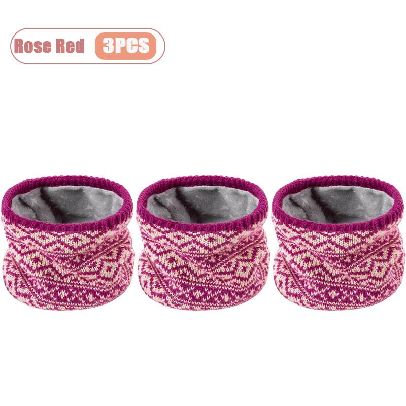 1-6PCS Outdoor Riding Neck Warmer Fleece for Fall and Winter Cold Proof Windproof Neck Guard Christmas Gift Neck Brace