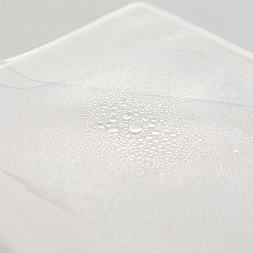 PVC Book Cover A5/A6 Scrapbooking Cover Durable Notebook Protective Sleeve Agenda Planner