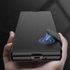 Plain Leather Card Package Case for Samsung Galaxy Z Fold 8 Ultra Front Screen Glass Fold Stand Cover for Galaxy Z Fold7 Case