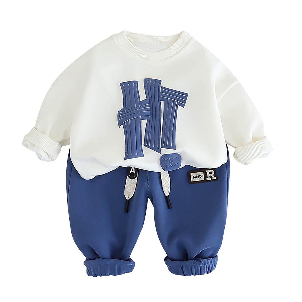 И зимний детский детский костюм-двойка (верх + брюки)