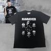 Винтажный Ra.mm.stein #034;Тоска#039;#039; Футболка Rock Band Унисекс С коротким рукавом S5XL Унисекс Футболка