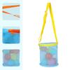 Mesh Beach Bag Beach Toy Bag Sand Toy Mesh Bag Bucket Bag Seashells Storage Bag Sand Toy Bag Beach Net Bag for Holiday