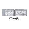 Foldable Keyboard BT3.0 Fast Typing Silent 120mAh Battery Compact Size Wide Compatibility Mini