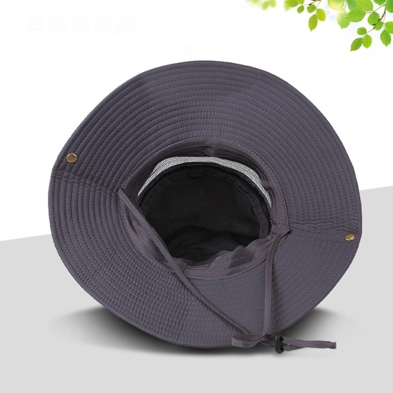 Уличная шляпа от солнца Дышащая шляпа рыбака Кепки с солнцезащитным козырьком Солнцезащитная шляпа для пеших прогулок и пляжа Подарок-сюрприз