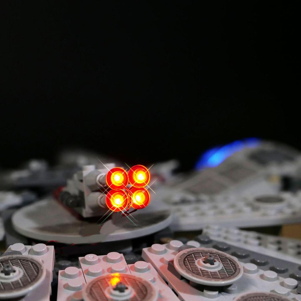 DIY LED Light Kit for Lego 75105 Star Wars Millennium Falcon