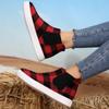 2024 New Autumn Women's Leopard Print Flat-soled Low-top Casual Thick-soled Comfortable Non-slip Color Matching Sneakers
