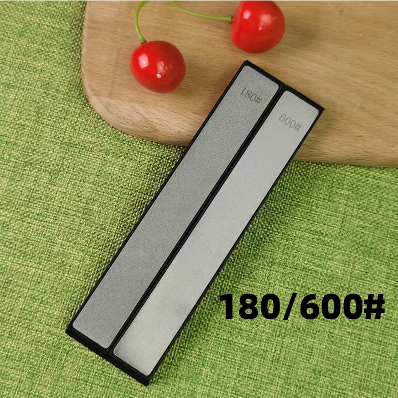 Алмазные Золотые Точильные Камни, Набор для Заточки Ножей с Фиксированным Углом, Профессиональный Набор Точильных Камней с Подставкой, Бытовой Точильный Камень