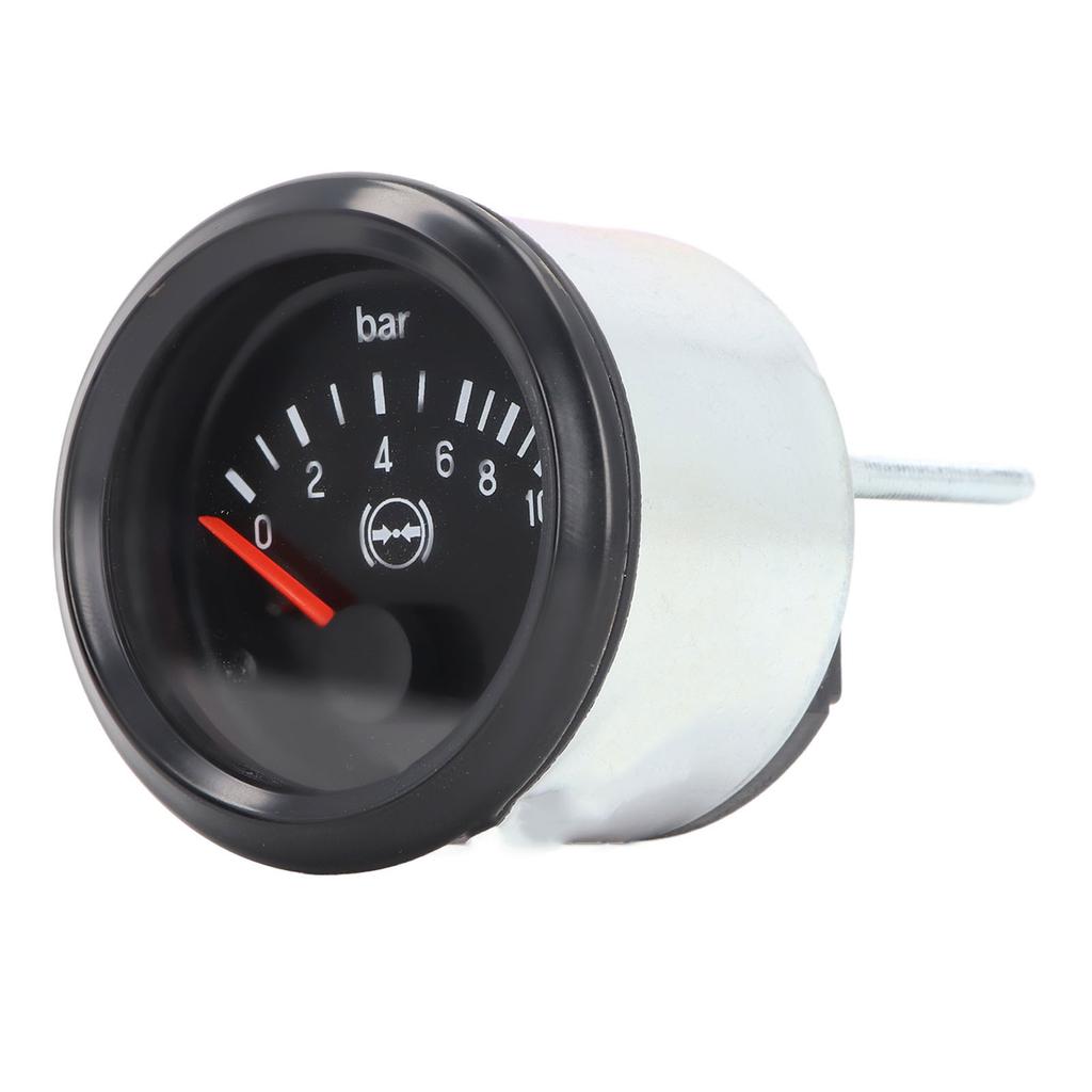 Air Pressure Gauge 0 to 10 Bar High Accuracy Sensitive Aluminum Alloy Air Suspension Gauge 12V 350‑030‑011