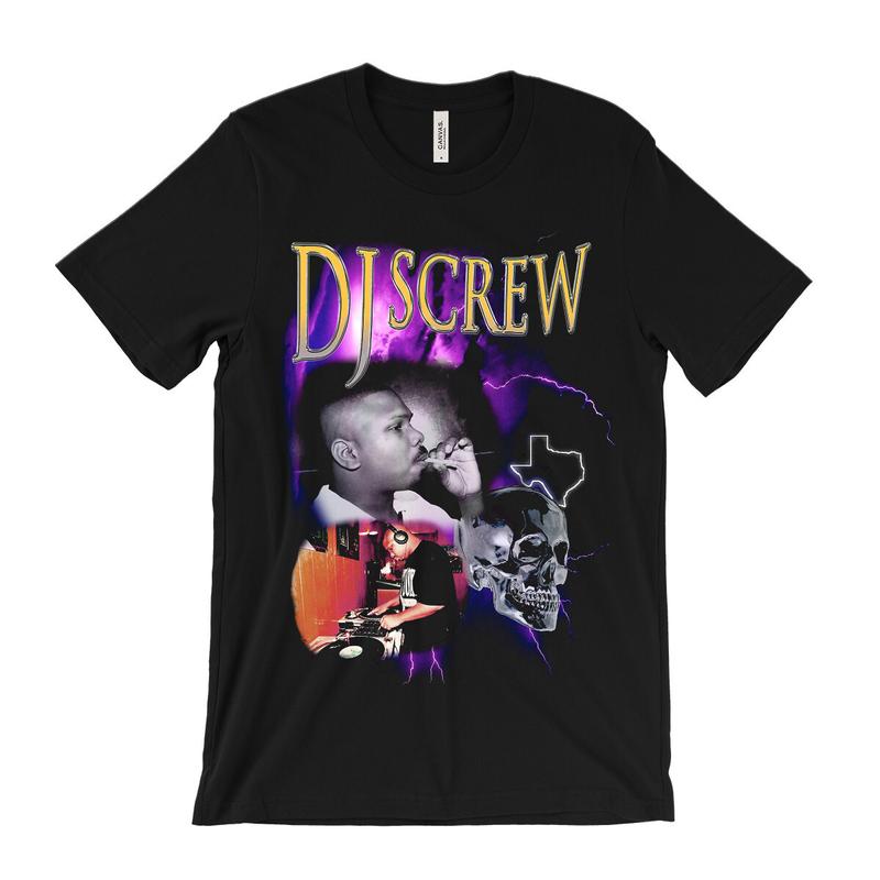 DJ Screw Unisex T-Shirt - Chopped and Screwed - Houston Rap - Screwed Up Click - UGK