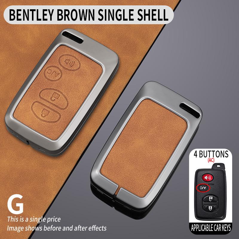 Защитная оболочка и пряжка для старых моделей Toyota: Чехол для ключей Prado, Crown, Reiz, Land Cruiser, Prius