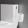 Toilet Paper Holder Over The Tank Toilet Paper Holder Stand Bathroom Metal Toilet Paper Holder Dispenser Reserve for Bathroom Storage Organization