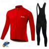 Spring Autumn Cycling Jersey 2025 Raudax Men Cycling Set Racing Bicycle Clothing Suit Breathable Mountain Bike Clothes Sportwear