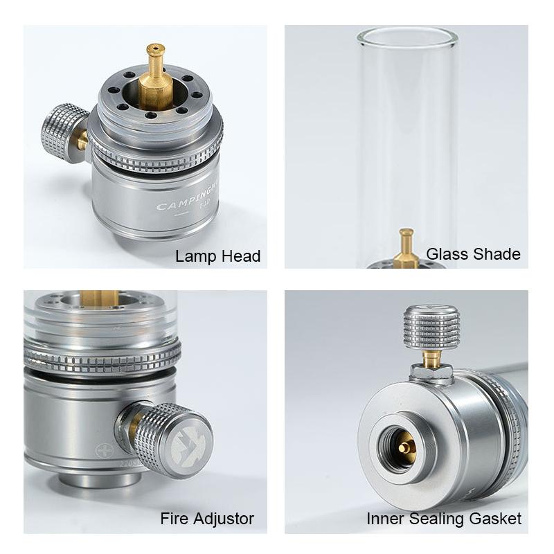 Портативный газовый фонарь для кемпинга, свеча, фонарь для палатки, похода, пикника, рыбалки