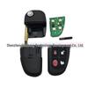 Jaguar 2001-2008 4-кнопочный пульт дистанционного управления ключом автомобиля 315/434 МГц с чипом 60 и стеклянной трубкой