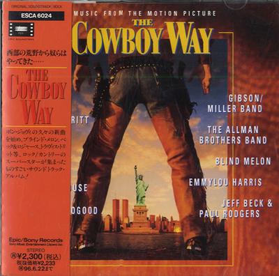 CD РАЗНЫЕ ИСПОЛНИТЕЛИ - Путь ковбоя Музыка из фильма ESCA6024 Epic Soundtrax 1994 Япония Рок Б/У