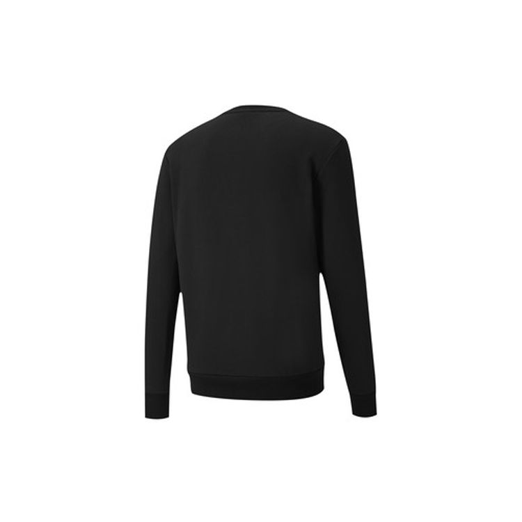 Puma Tfs Unity Crew Neck Толстовка Мужская Топы Черный 599285-01