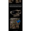 Тактический кобура 6354DO, подходит для Glock 17/19 с фонарем X300/X300U, система быстрого освобождения ALS, кобура для переноски пистолета для страйкбола и тренировок