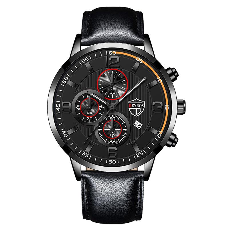 Men's Watch Belt Men's Calendar Watch Casual Watch Fashion Watch Student Quartz Watch