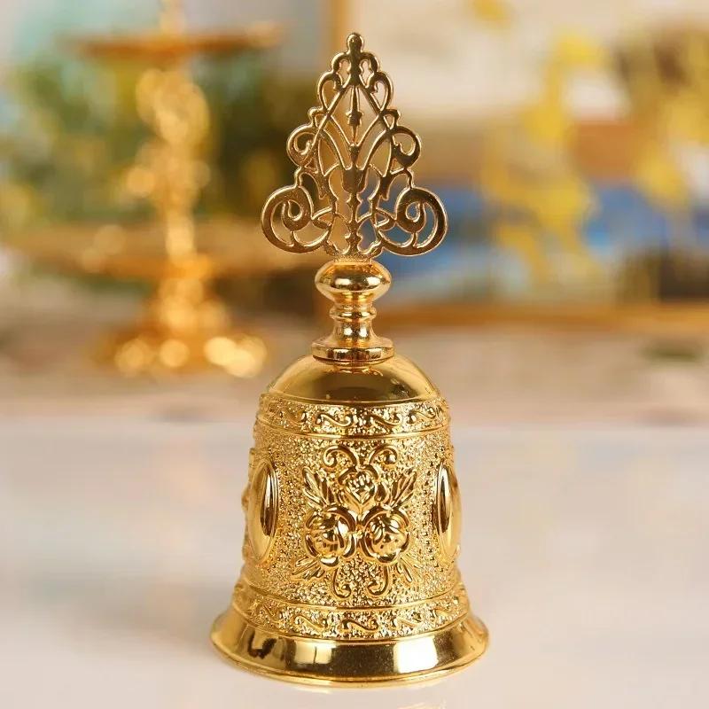 Xiaomi 2026 Deer Bells Roses Hand Bells Reindeer Hand Christmas Gifts Engraved Antique Church Bronze Bell Creative Home Decoration