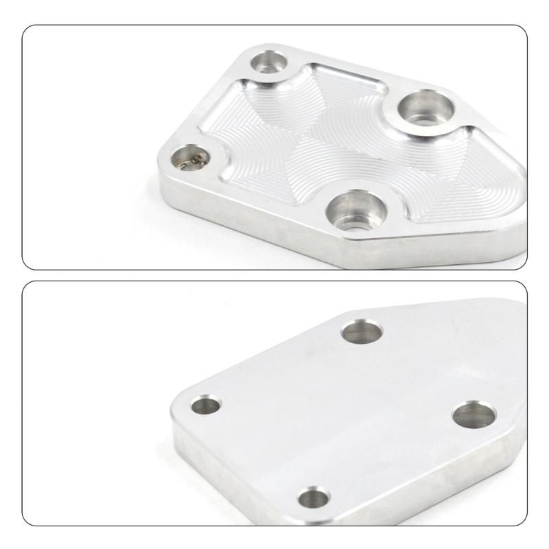 Пластина топливного насоса с прокладкой и болтами, алюминиевый комплект монтажной пластины топливного насоса для двигателя 283 327 350 2071