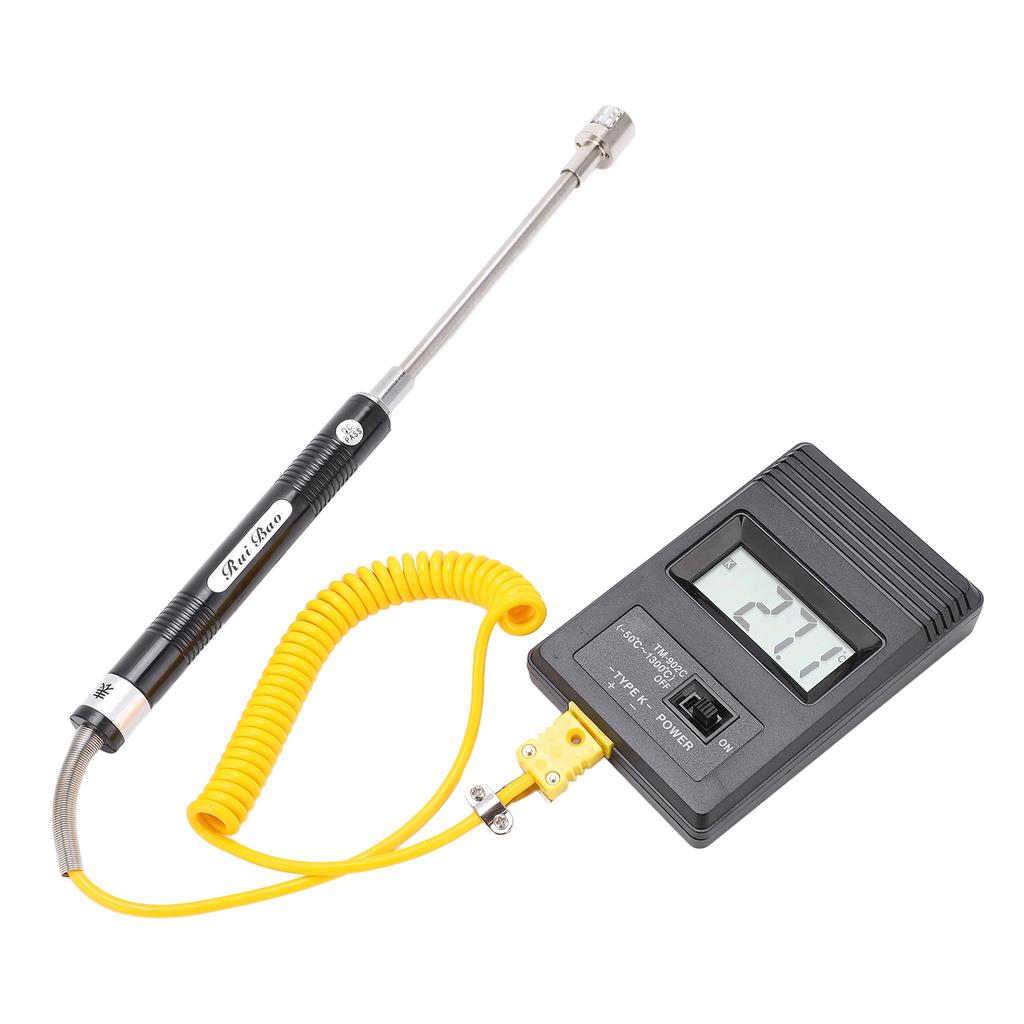 Tm‑902c Digital K Type Sensor LCD Thermometer Temperature Detector with Thermocouple ‑50‑500 Celsius