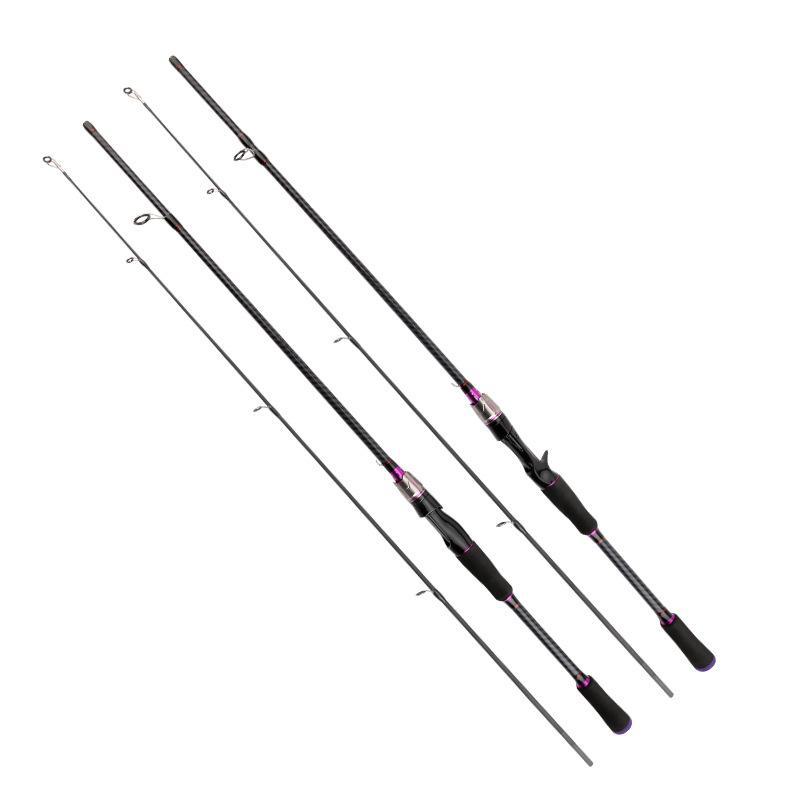 Удилище для дальнего заброса с прямой рукояткой, спиннинговая катушка для ловли окуня.