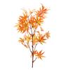 83cm Length Simulated Maple Leaves Stems Lifelike Artificial Maple Branch Ornament for Home