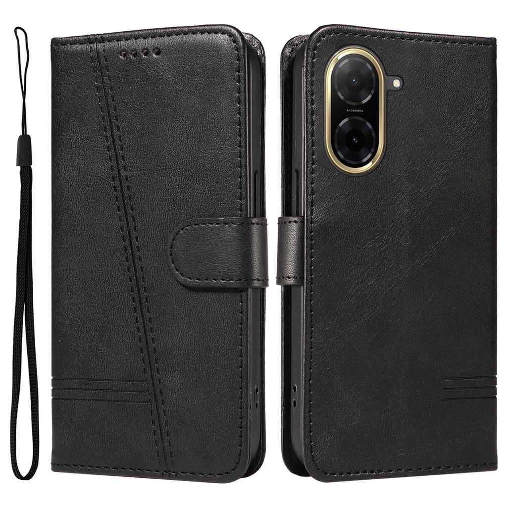 Для Xiaomi Redmi A5 NFC (173,45*79,35*8,45 мм) Кошелек Чехол Т-образные линии Кожаный Чехол для телефона Подставка