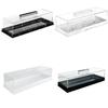 Acrylic Cake Stand Pastry Serving Tray Rectangle Dessert Display Plate Acrylic Rectangular Cake Tray