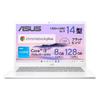 Asus Chromebook plus CX34 сенсорный экран японская клавиатура примерно Intel 12-го поколения Core Pearl белый 14 дюймов 1,46 кг i3-1215U