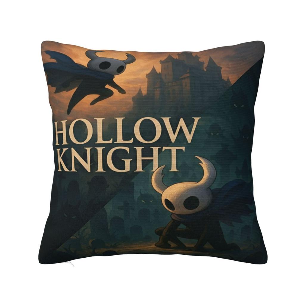 Hollow Knight Смешные Игры Наволочки Мерч Печатная Наволочка Подушки Домашний Декор Молния Разный Размер
