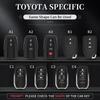 Футляр для ключа Toyota: Подходит для Highlander, Camry, Crown, Corolla, Prado, Reiz