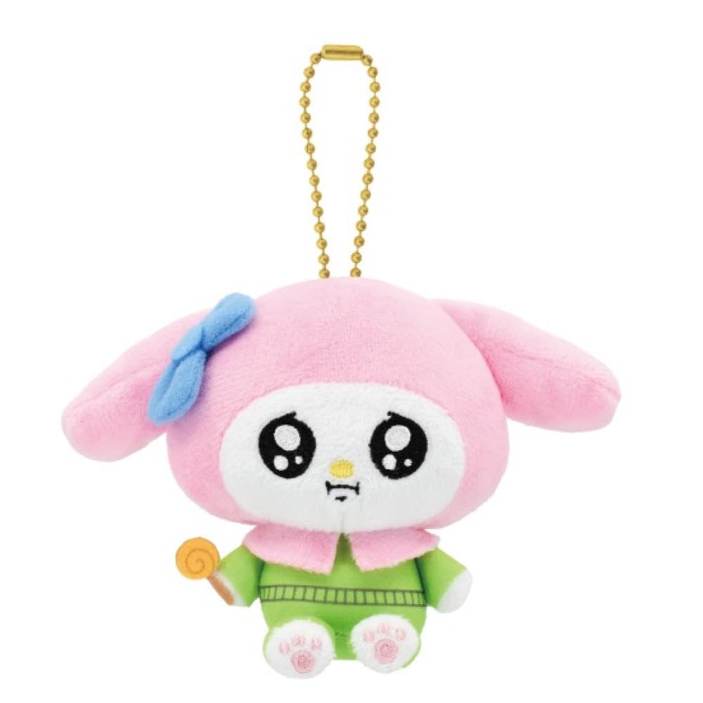 Мамекичи Мамеко x Персонажи Sanrio Плюшевая игрушка-маскот My Melody