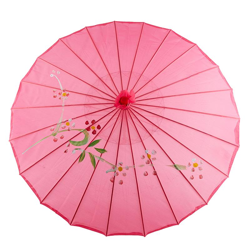 Translucent Umbrella Silk Cloth Women Ancient Dance Antique Oil Paper Umbrella