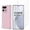 Противоударный чехол для Realme 16 Pro Plus 5G и 2 Защитных стекла Пленка Защита экрана Phonillico®