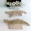 Greek Hair Band Hair Jewelry Metal Leaf Wedding Accessories Women Headpiece Bridal Hair Comb