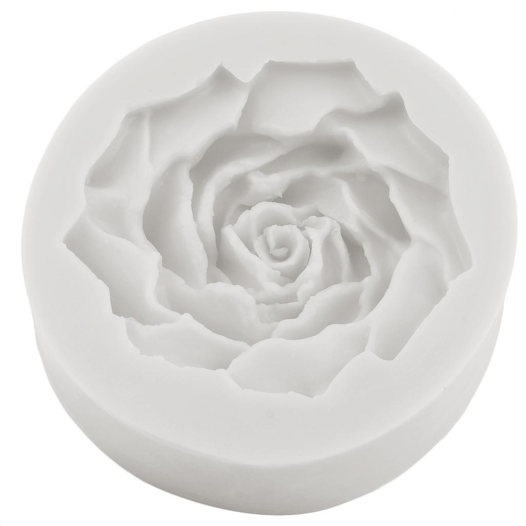 Пион, цветок розы, силиконовая форма, сделай сам, ремесло, формы для мыла, свечей, инструменты для украшения торта из помадки, желе, конфеты, смола, глина, формы для шоколадной мастики